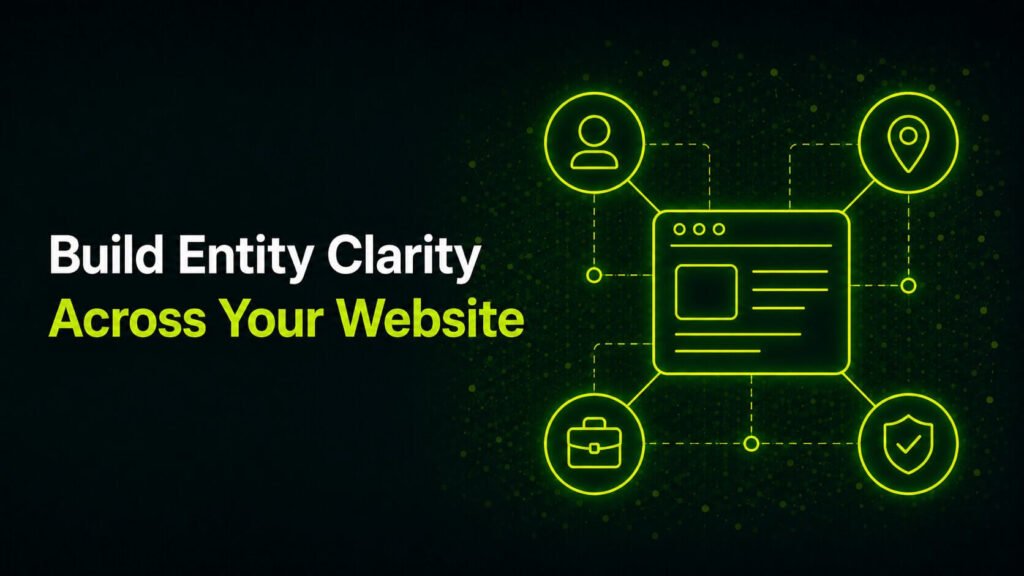Build Entity Clarity Across Your Website
