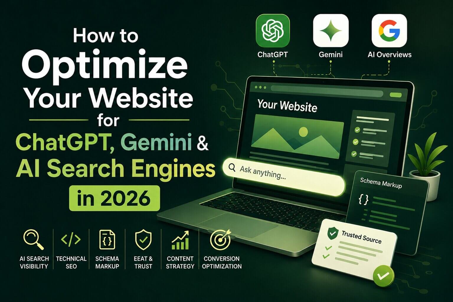 How to Optimize Your Website for ChatGPT, Gemini & AI Search Engines in 2026